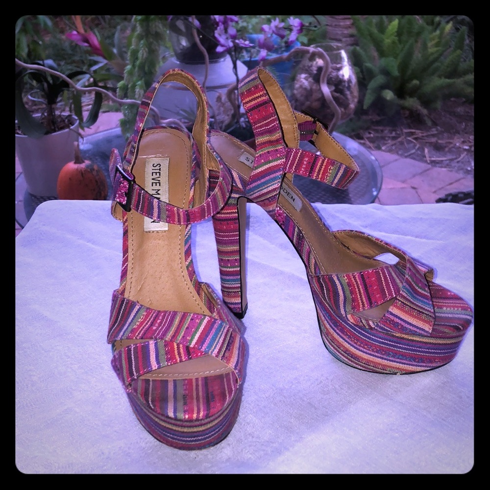 Steve Madden Colorful high heels